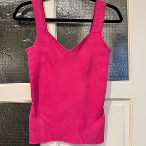 Halogen Tank Top - bright pink, size M LIKE NEW